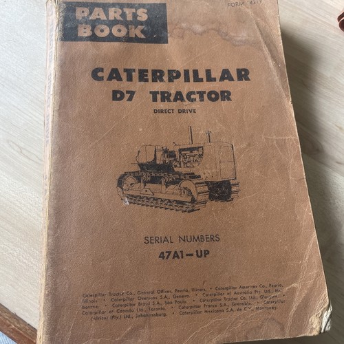 Caterpillar tractor parts - caterpillar,