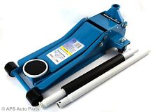 3 Ton Trolley Jack Floor Heavy Duty Ultra Low 75mm Profile Rapid Pump Car Garage