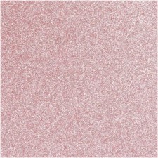 Pink Glitter Vinyl Sheet -