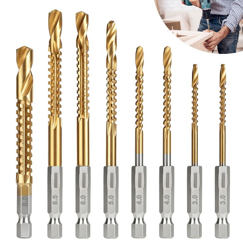 Titanium hss serrated - hss, side