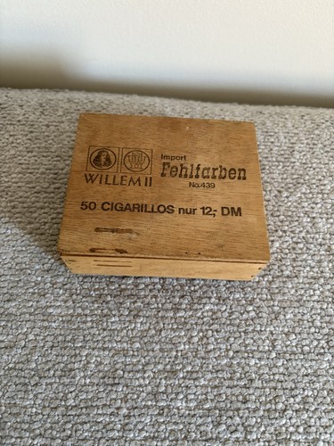 Willem vintage wooden - vintage, cigar