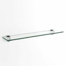 WALL MOUNTED CLEAR GLASS