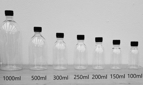 200ml 250ml plastic bottles - 200ml,