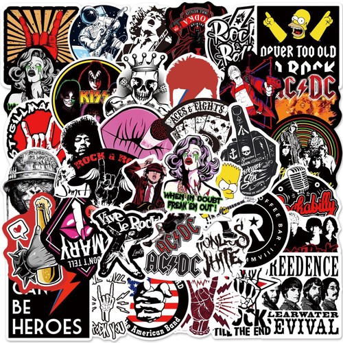 Rock stickers lot - lot, heavy