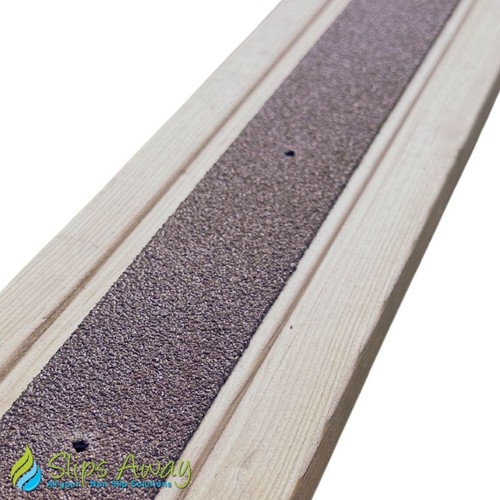 Brown anti slip - decking, strips