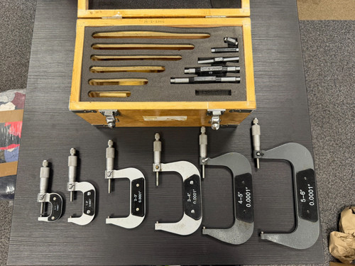 Imperial micrometer set - imperial,