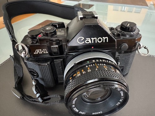 Canon slr camera - a1,