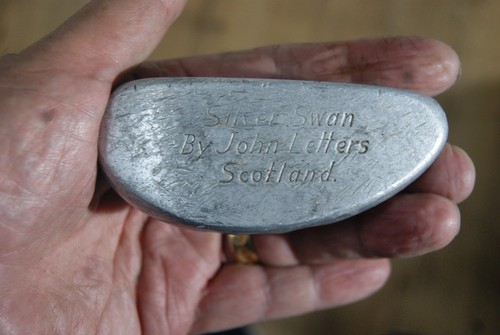 John letters silver swan - letters,