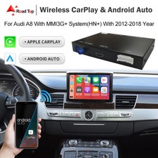Wireless CarPlay Android Auto for Audi A8 MMI 2012-2018 with Mirror Link AirPlay