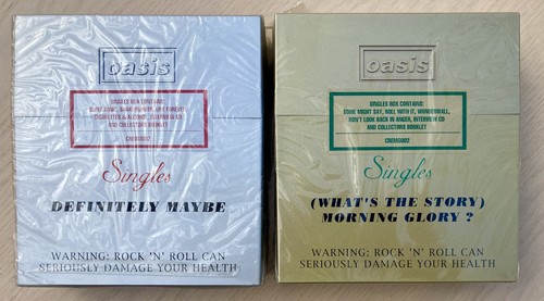 Oasis singles boxsets - oasis, cd