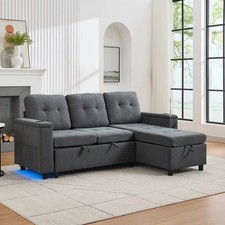 Display shaped sofa bed - l-shaped,