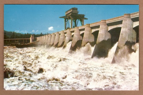 Bonneville dam columbia river - bonneville,