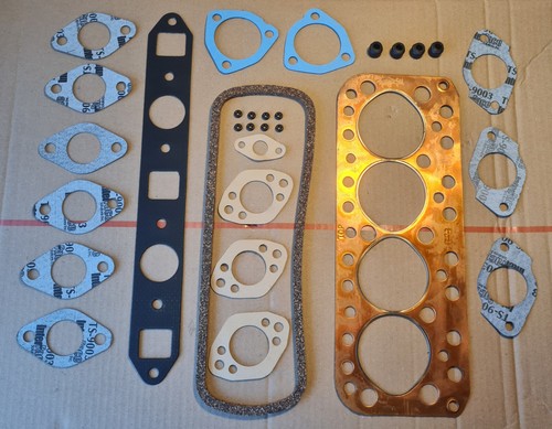 Copper cylinder head - head, gasket