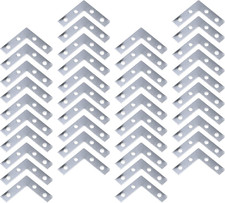 Pack of 40 Silver L Shape