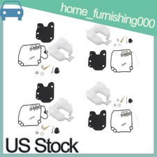 4*NEW For Mercury/Mariner 25-60HP Outboard 8542561 Carburetor Repair Kit US