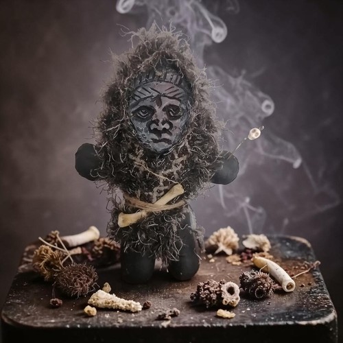 African voodoo doll - african,