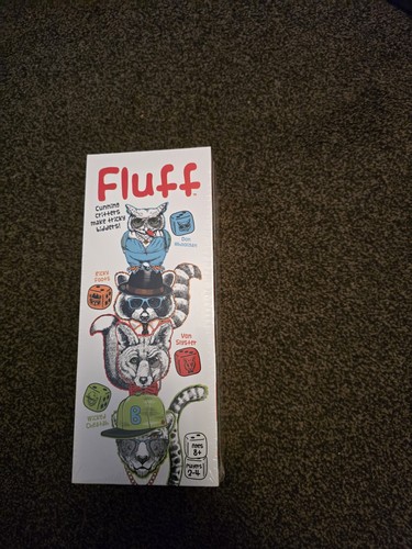 Fluff party game liars - fluff, dice