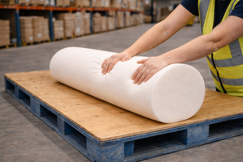 Memory bolster firm - round, foam