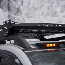 SUZUKI JIMNY ROOF BARS CROSS BARS RACK LOCKABLE BLACK 1998 - 2018 + ROOF BASKET