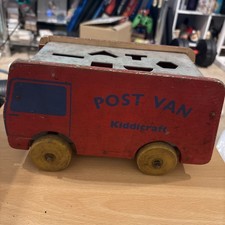 Vintage Wooden Toy Kids Retro