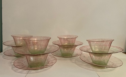 Set venetian murano bowls - 8,