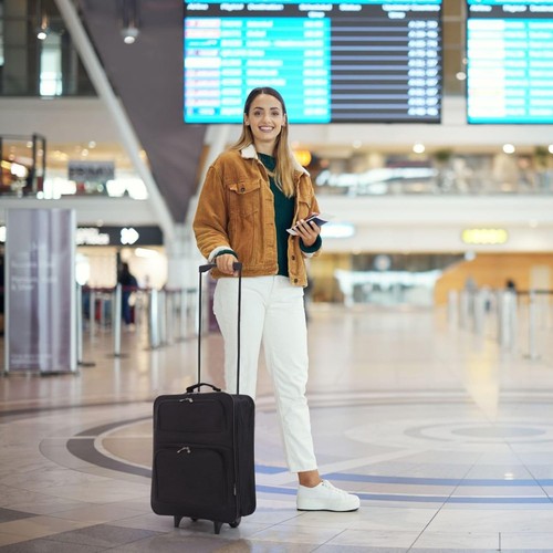 Folding cabin bag 55x40x20cm - 55x40x20cm,