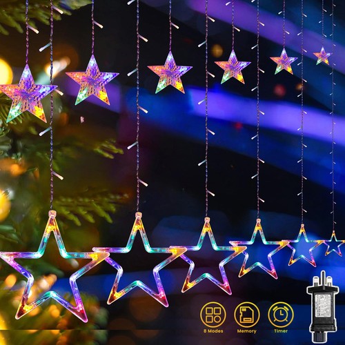 Christmas led curtain star - led,