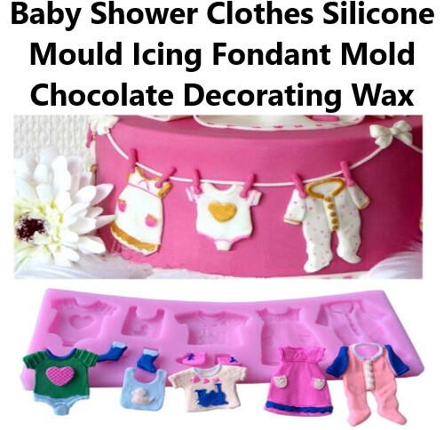 Baby shower clothes - shower, silicone
