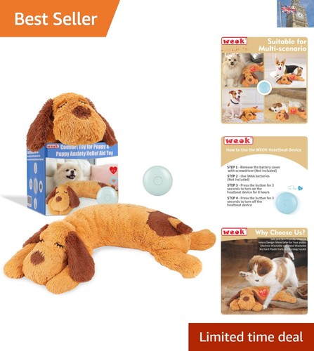 Plush heartbeat dog - dog, toy