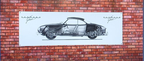Karmann ghia large cut - ghia,