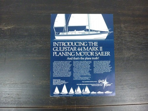 Gulfstar sailmaster motor - sailmaster, 44
