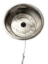 Boat campervan sink (waste Pipe Included) 34cm Xtra large sink catering trailer 