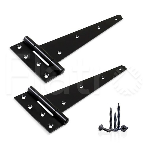 Tee hinges screw black - +,