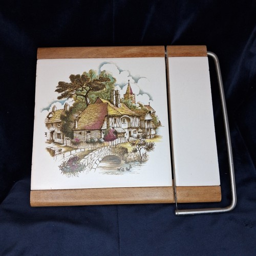 Vintage cheese board - , wire