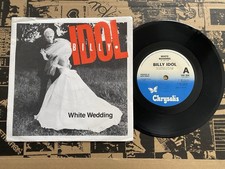 Billy Idol - White Wedding 7" - 1982 First Issue - Generation X