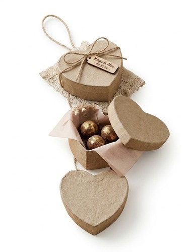 Pack paper mache boxes - 3,