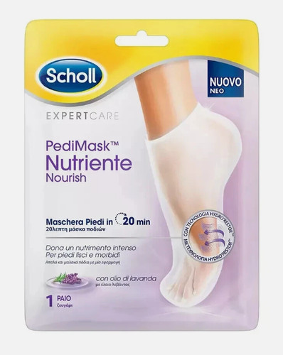 Scholl dry skin foot mask - 6x,
