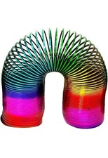 Kids Rainbow Magic Spring 1x15cm Slinky Coil Expandable Fidget Stretch Toy
