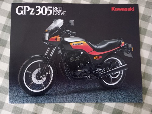 Kawasaki gpz305 belt drive - kawasaki,