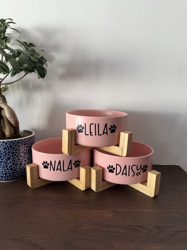 Personalised pet ceramic bowl - pet,