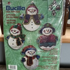 Bucilla Plaid Felt Applique