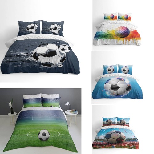 Football print duvet cover - duvet,