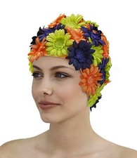Ladies Fashy Swim Cap - Retro