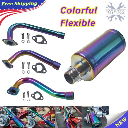 Colorful exhaust muffler pipe - colorful,