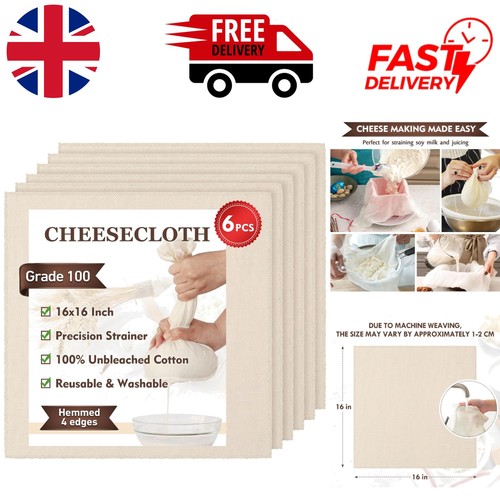 Pcs organic cheesecloth - 6,