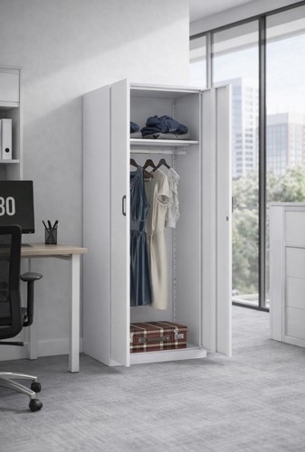 Metal wardrobe storage - metal,