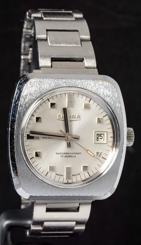 Sicura collins silver dial - sicura,