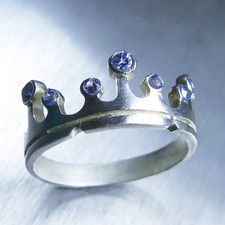 Natural Tanzanite 925 Silver /