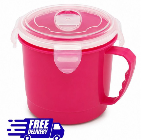Microwave soup mug - 600ml, food