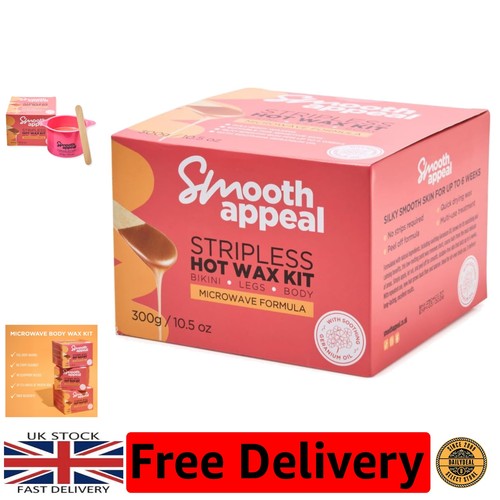 Luxury stripless hot wax - wax, kit